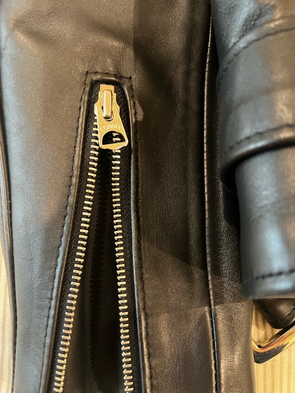Schott NYC Perfecto 613s Black Leather Biker Jacket - Picture 14 of 14